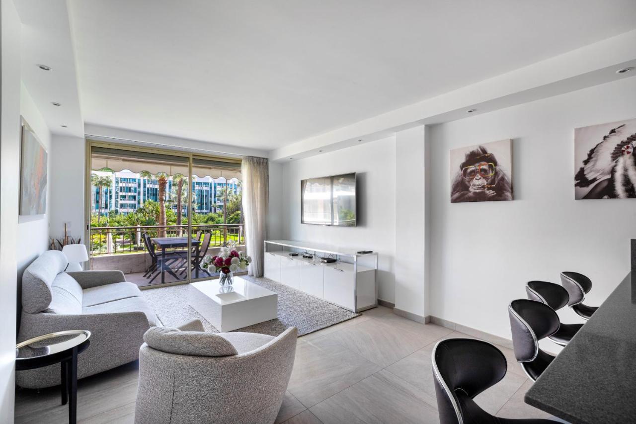 Agence Des Residences - Appartements Prives Du 45 Croisette- Prestige 戛纳 外观 照片