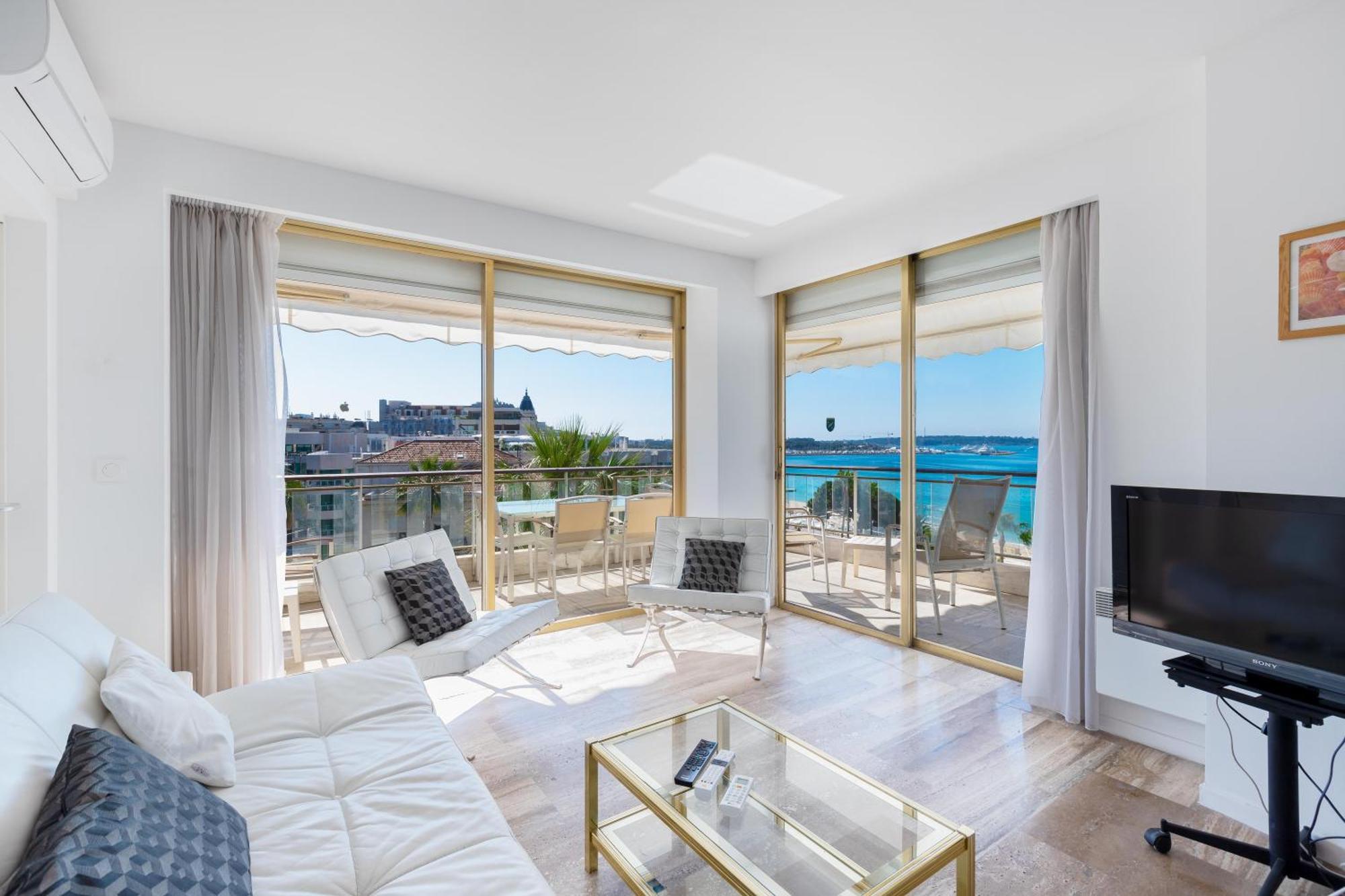 Agence Des Residences - Appartements Prives Du 45 Croisette- Prestige 戛纳 客房 照片